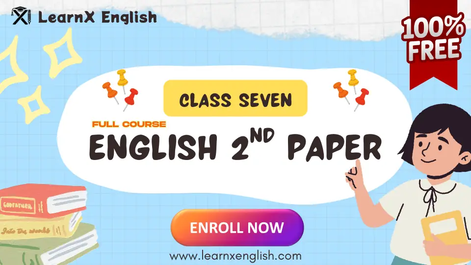 Class 7 English 2nd Paper